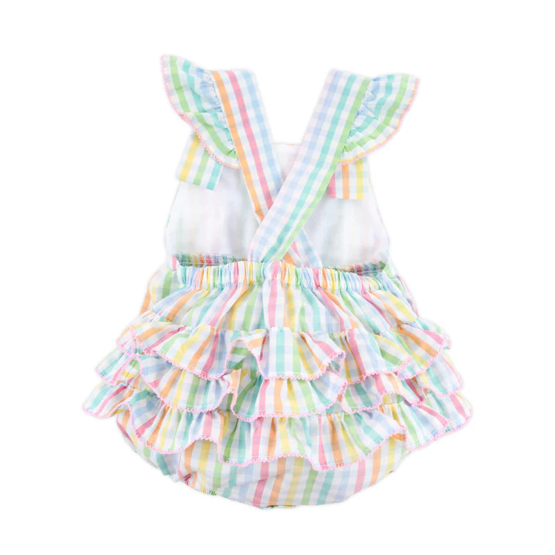 Colorful Multi Plaid Leah Bubble | Classic Whimsy
