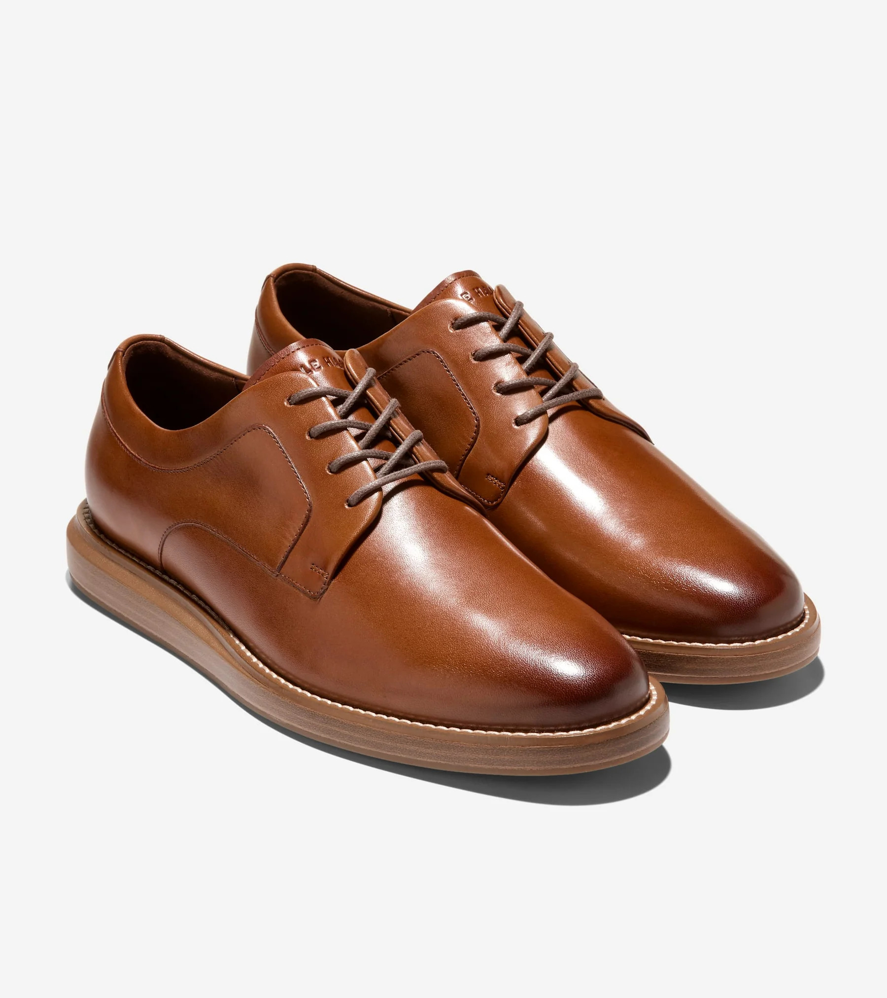 Men's Grand Neoclassic Plain Toe Oxfords in Brown | Cole Haan | Cole Haan (US)