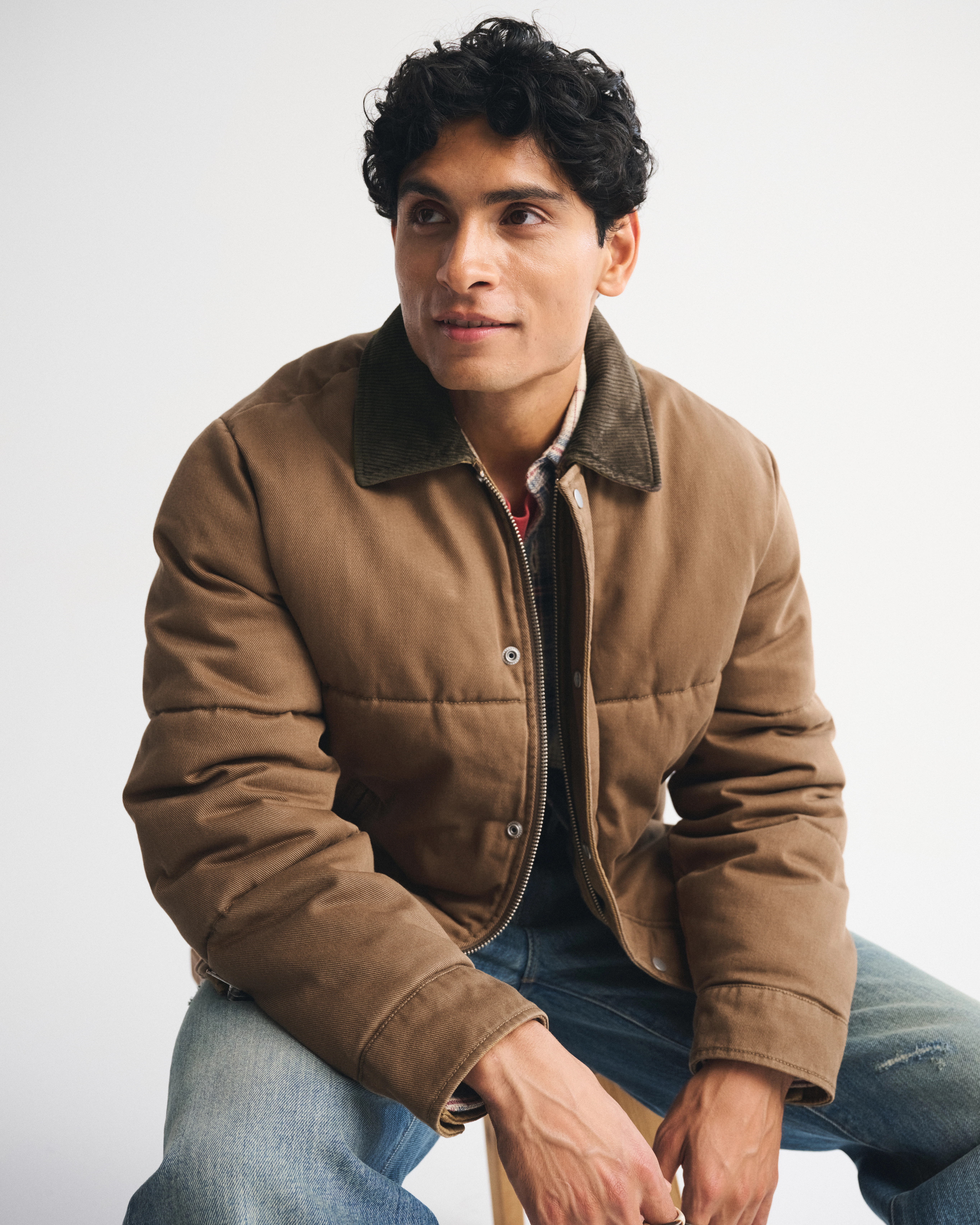 Workwear Puffer | Abercrombie & Fitch (US)