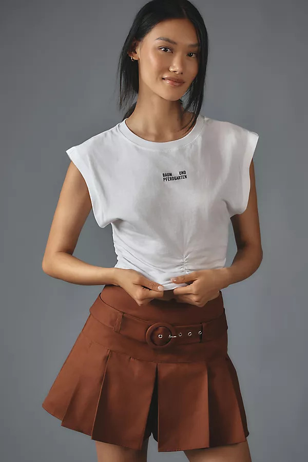 Baum und Pferdgarten Jelona Sodalite Logo Blouse | Anthropologie (US)