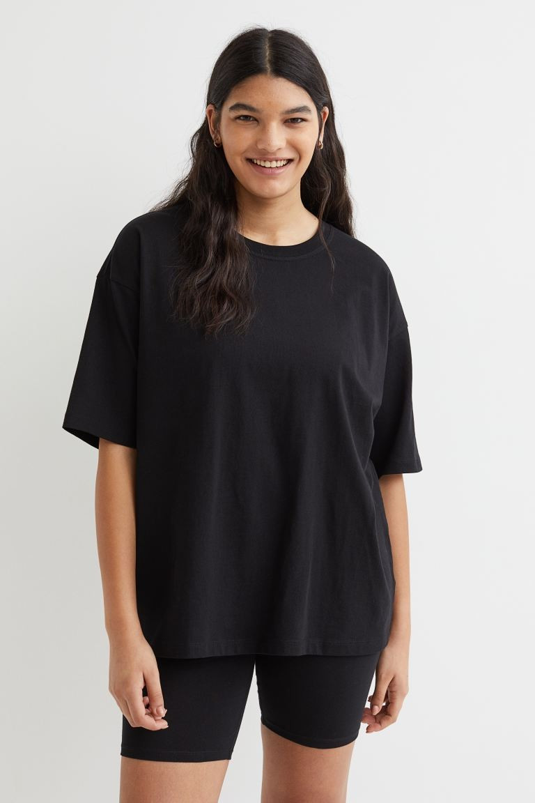 Cycling shorts in soft cotton jersey with an elasticated waist. | H&M (UK, MY, IN, SG, PH, TW, HK)