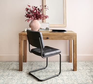 Carlos Leather Desk Chair | Pottery Barn (US)