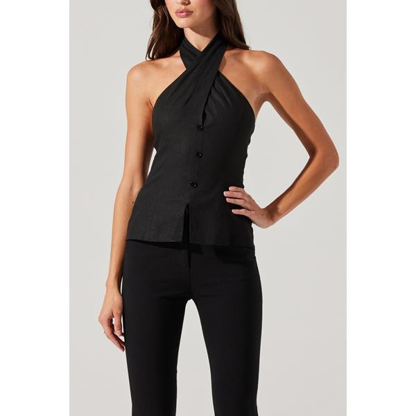 Yaritza Halter Vest | South Moon Under