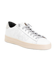 Made In Italy Leather Jack Lace Up Sneakers | Casual Sneakers | Marshalls | Marshalls