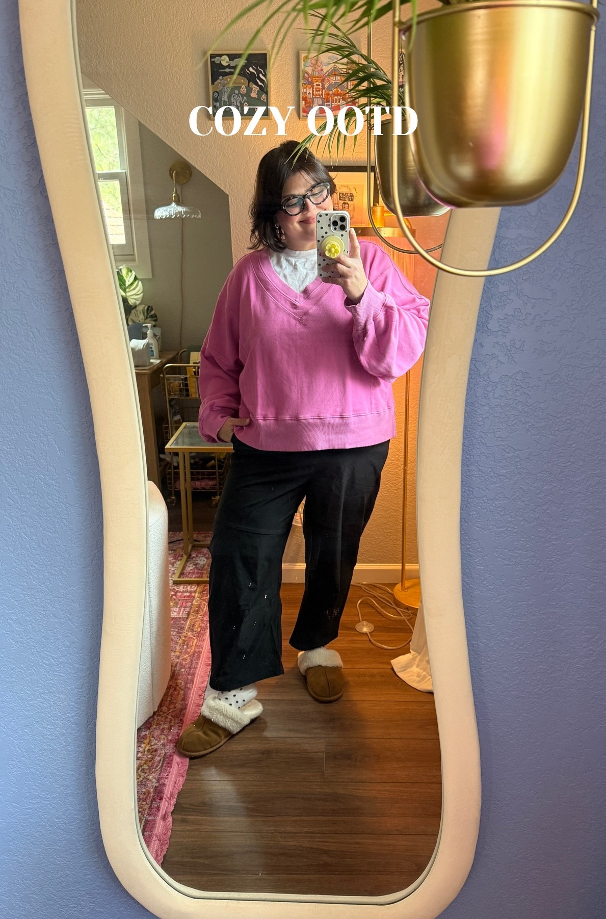if the dress code is comfy cozy I'm there 🤷🏻‍♀️

These barrel pants are my favorite-I have them now in two colors 💕 #comfyoutfit #curvyfashion

#LTKPlusSize