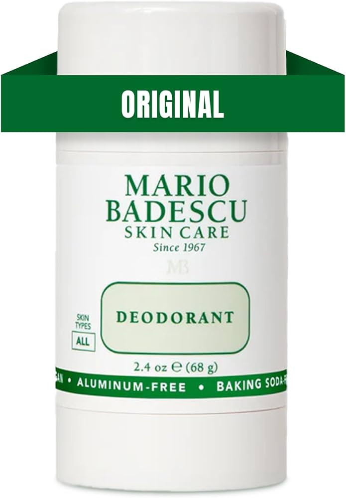 Mario Badescu Aluminum Free Deodorant for Women & Men | Baking Soda & Paraben Free | Underarm Odo... | Amazon (US)