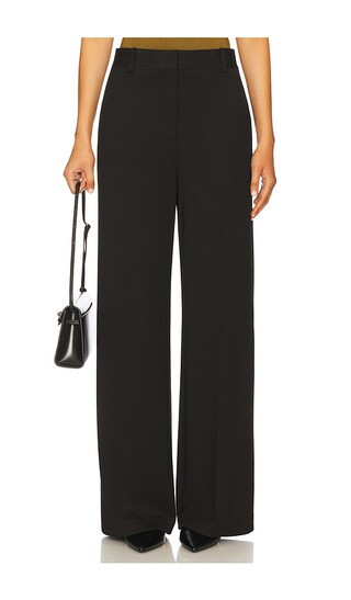 Theory Trouser Pant in Black. - size 00 | Revolve Clothing (Global)