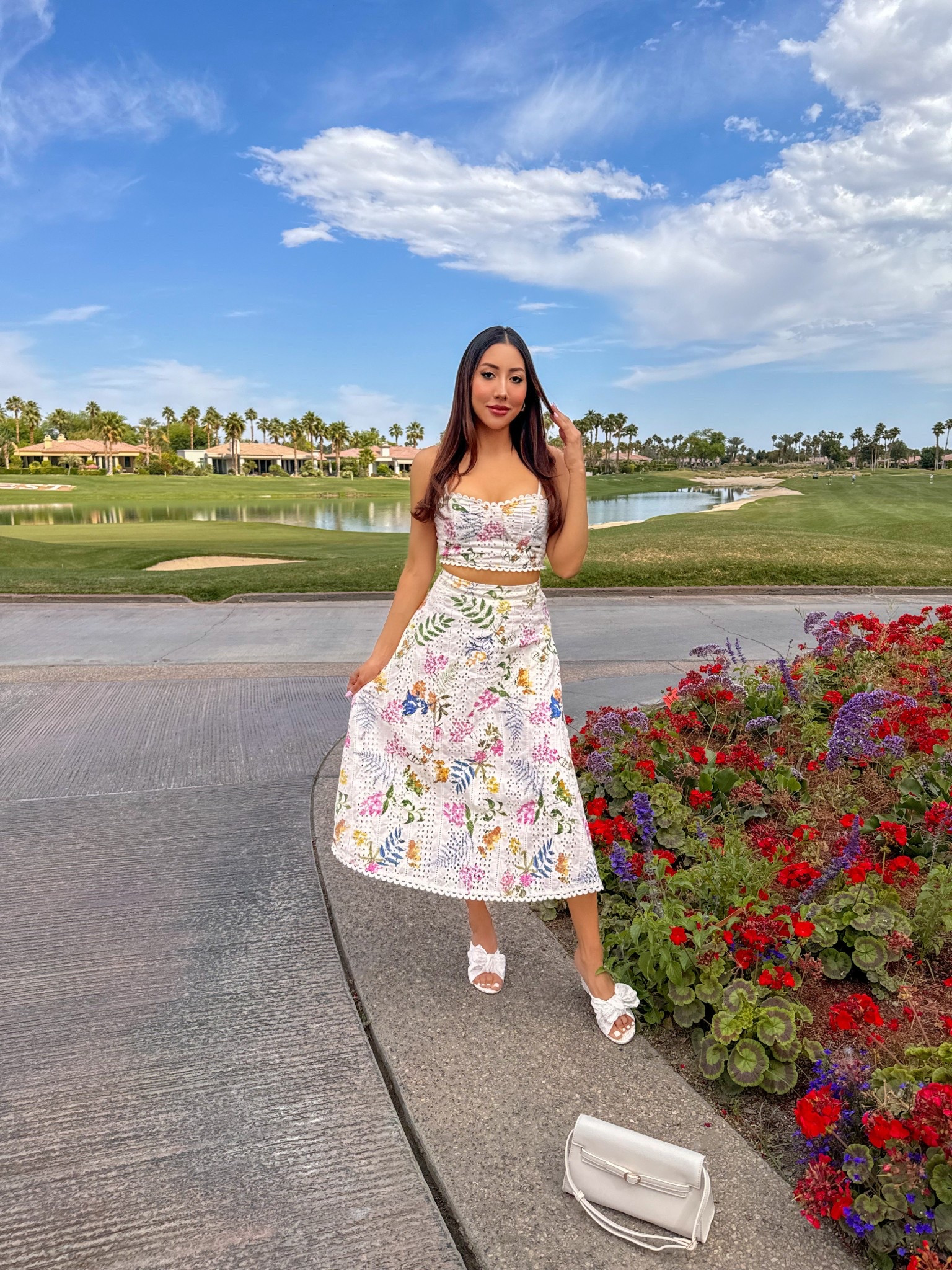 Floral, breezy, and made for sunshine ☀️ This dreamy two-piece set is your go-to for effortless summer vibes. Style it up or keep it casual—either way, you’ll be blooming all season long! 🌸✨ 

Runs a bit small but beautiful quality fabric. The details in person are perfect. Double layered skirt. 

#SummerStyle #LTKfashion

#LTKStyleTip #LTKWedding #LTKTravel