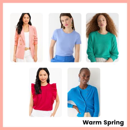 #warmspringstyle #coloranalysis #warmspring #spring

#LTKSeasonal #LTKunder100 #LTKworkwear