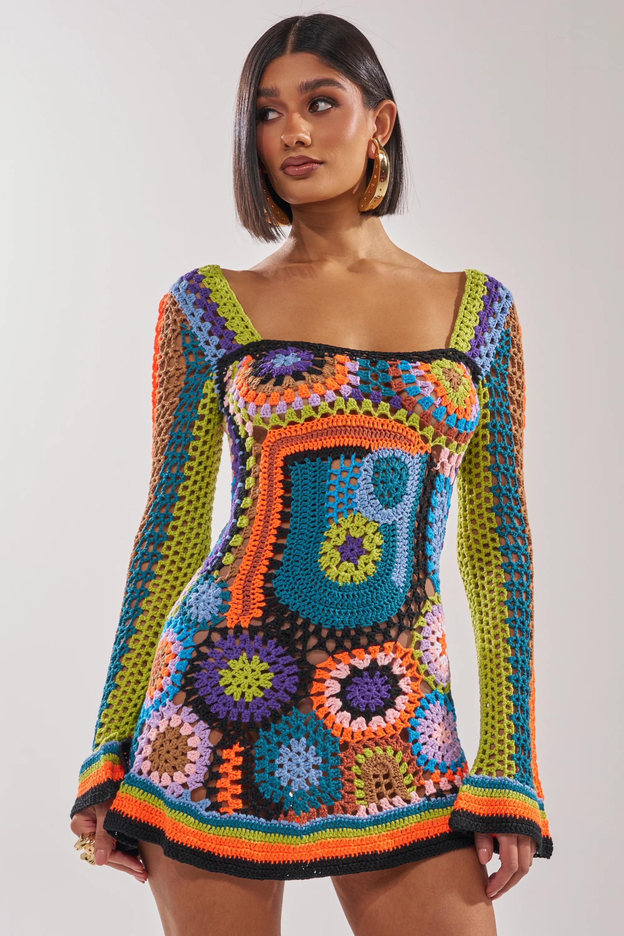 PARADISE FOUND KNIT MINI DRESS | AKIRA