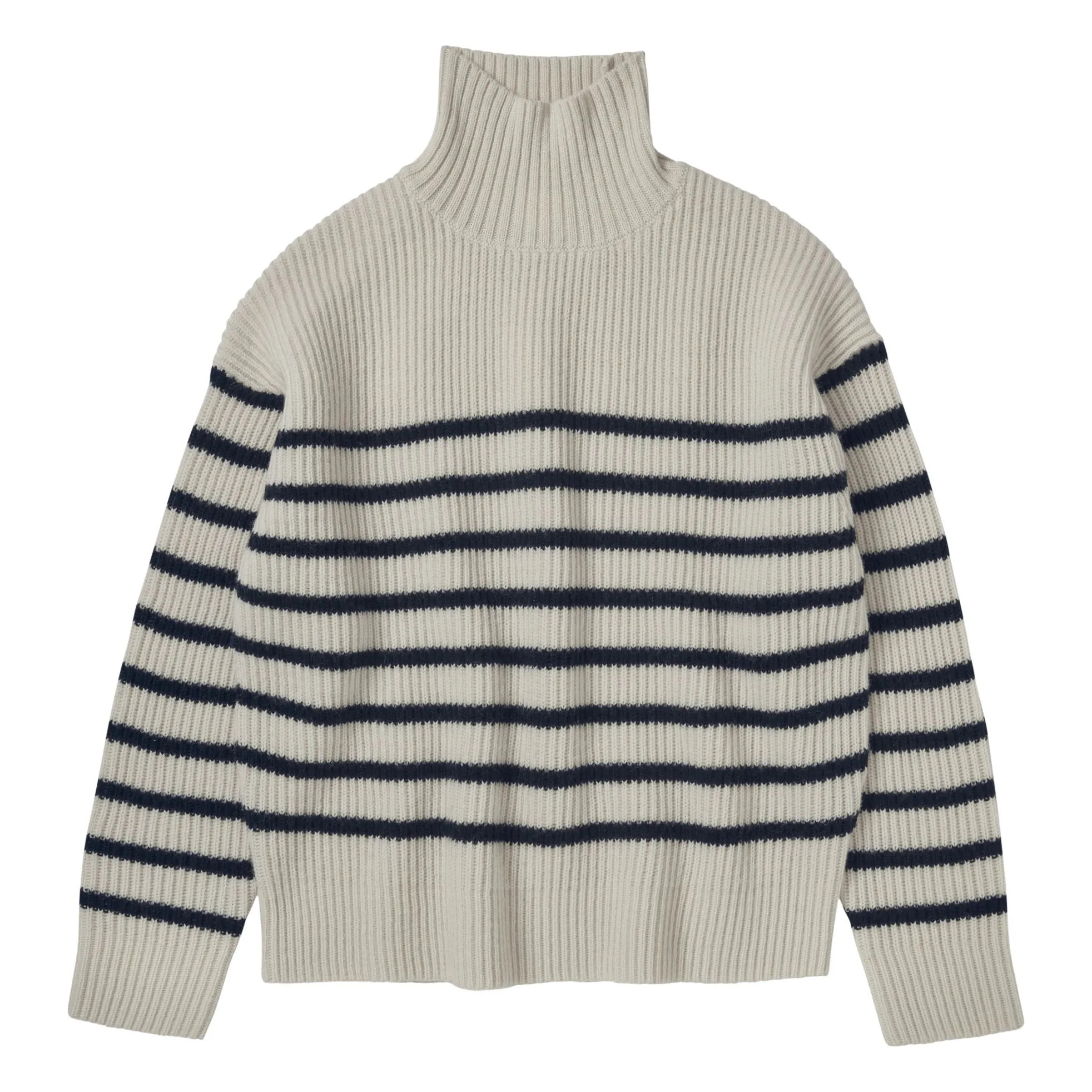 Pullover Marinière Wolle - Damenkollektion | Seidenfarben | Smallable