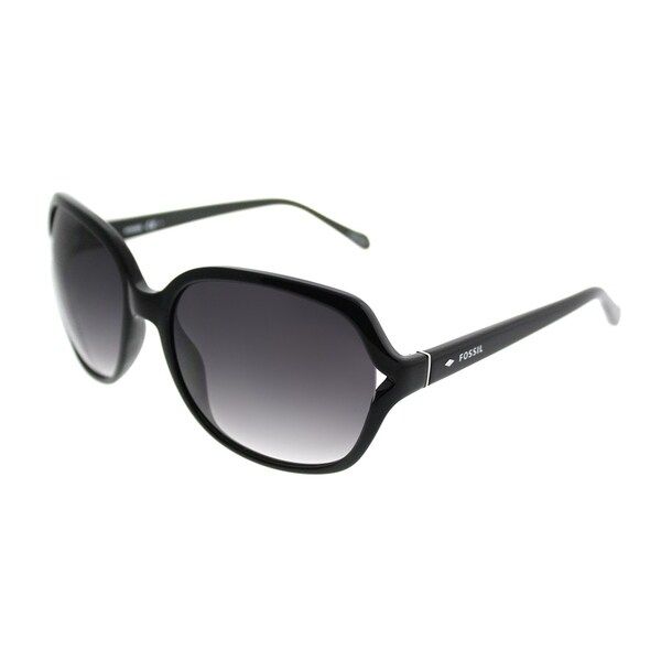 Fossil Fashion 3020/S D28 Y7 Women Black Frame Grey Gradient Lens Sunglasses | Bed Bath & Beyond