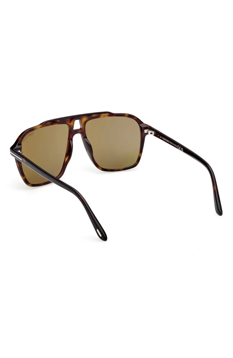 TOM FORD Autari 56mm Navigator Sunglasses | Nordstrom | Nordstrom