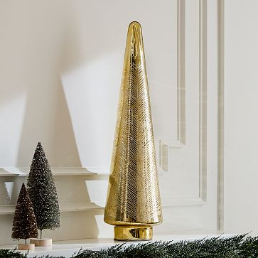 Mercury Shadow Tabletop Trees, Large - 16.5"H | West Elm (US)