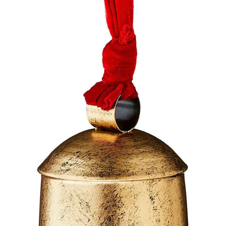 My Texas House Metal Hanging Bell, Antique Gold, 10 in - Walmart.com | Walmart (US)