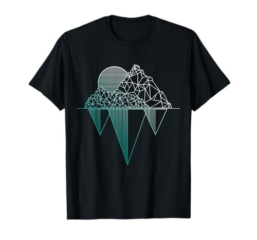 Mountains Vintage Hiking Camping Trekking Climbing Gift T-Shirt | Amazon (US)