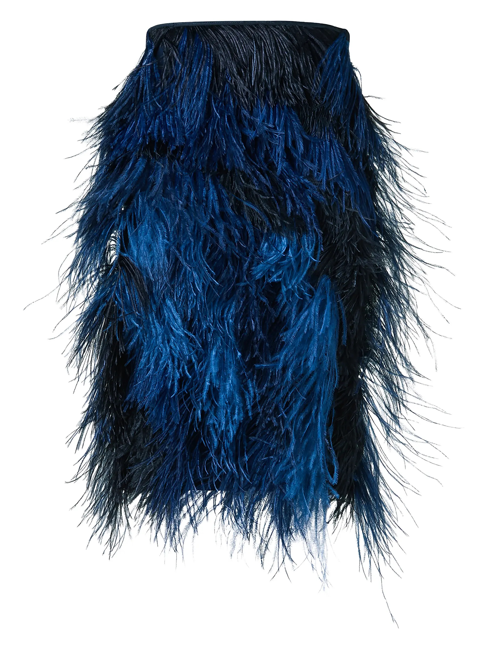 Cyanotype Feather Pencil Skirt | Saks Fifth Avenue