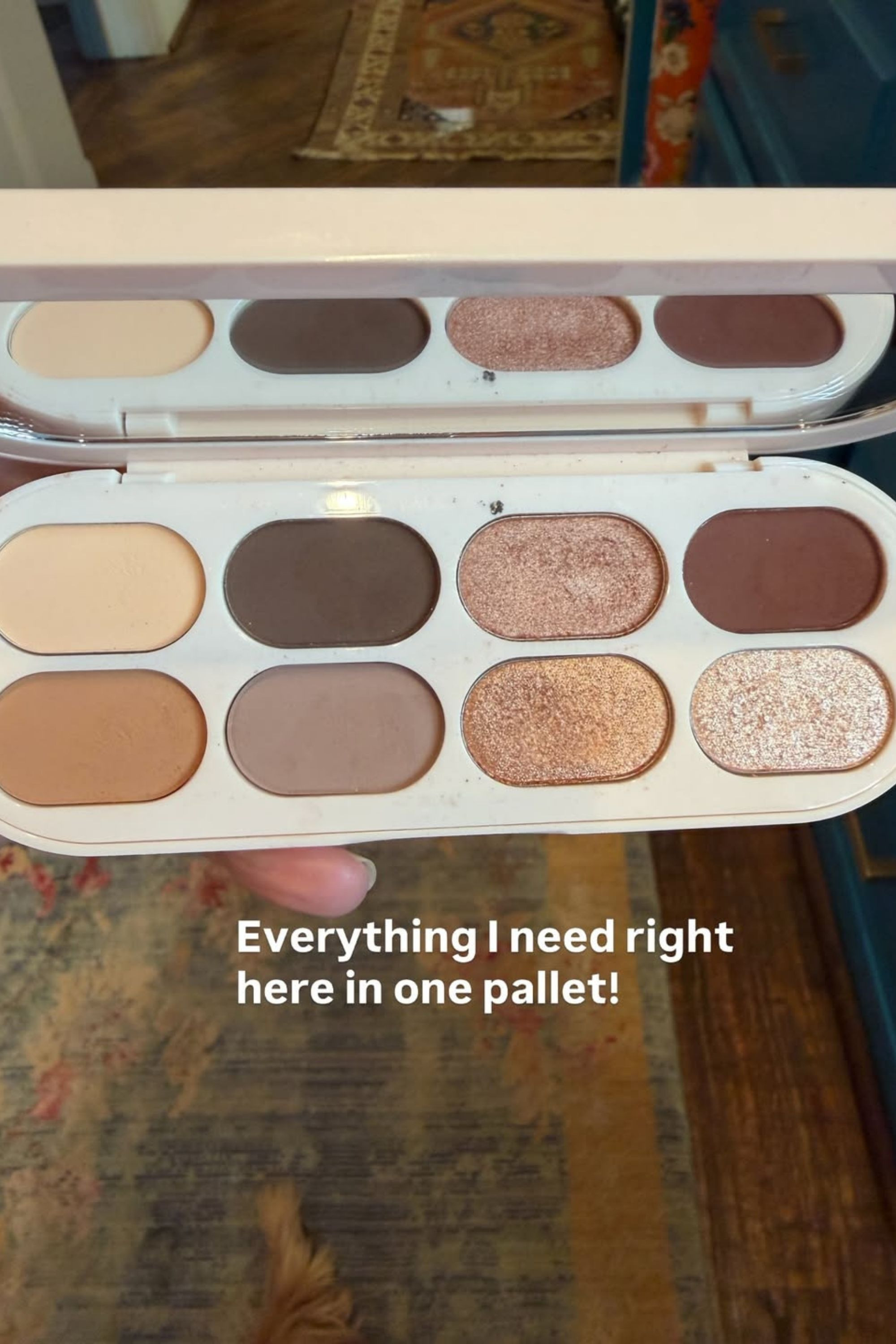 This essential neutrals eyeshadow palette is one of those everyday staples I keep reaching for. The shades are so easy to wear, blend beautifully, and create a soft, polished look that works for everything from daytime to evening.  

 #LTKOver40 #LTKSaleAlert #LTKBeauty