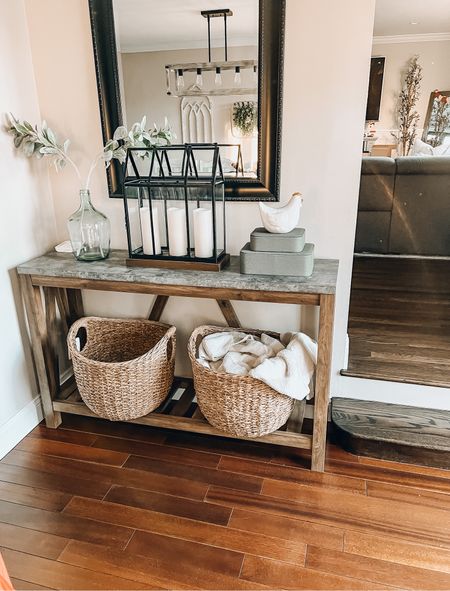 Waiting on our new mirror & a few final touches but here’s a little inexpensive entryway makeover 🤍

#LTKFind #LTKhome #LTKstyletip