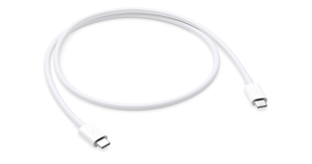 Thunderbolt 3 (USB-C) Cable (0.8 m) | Apple (US)