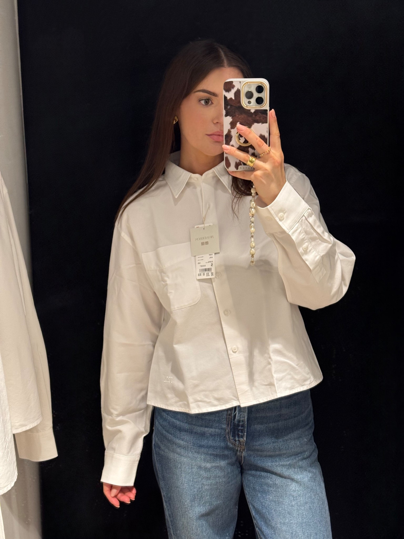 Uniqlo x JW Anderson white boxy shirt 

#LTKspring #LTKuk #LTKstyletip