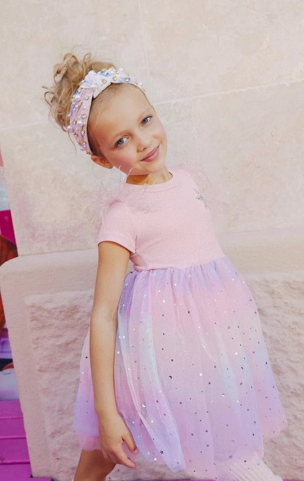 Shining Star Feather Tutu Dress | Lola + The Boys