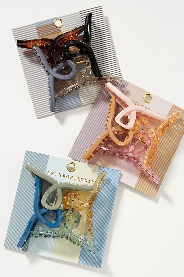 Britta Claw Hair Clip Set | Anthropologie (US)