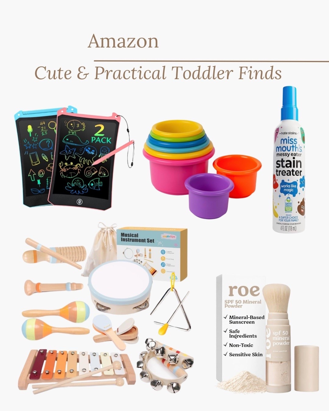 Cute practical toddler finds at Amazon!

#LTKmomlife #LTKKids