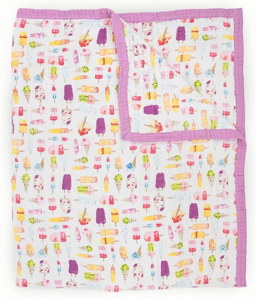 Little Unicorn Premium Quilted Throw | Super Soft, Multi-Layered Muslin XL Blanket| Great for Kid... | Amazon (US)