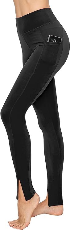 ALWAYS Women's Yoga Leggings - High Waist Premium Soft Solid Stretch High Waist Legging Pants | Amazon (US)