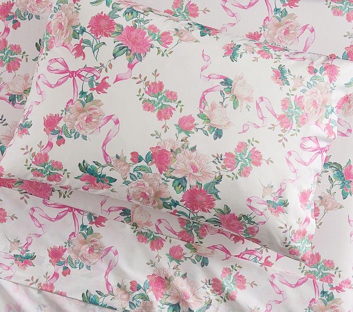 LoveShackFancy Cabbage Floral Sheet Set | Pottery Barn Kids