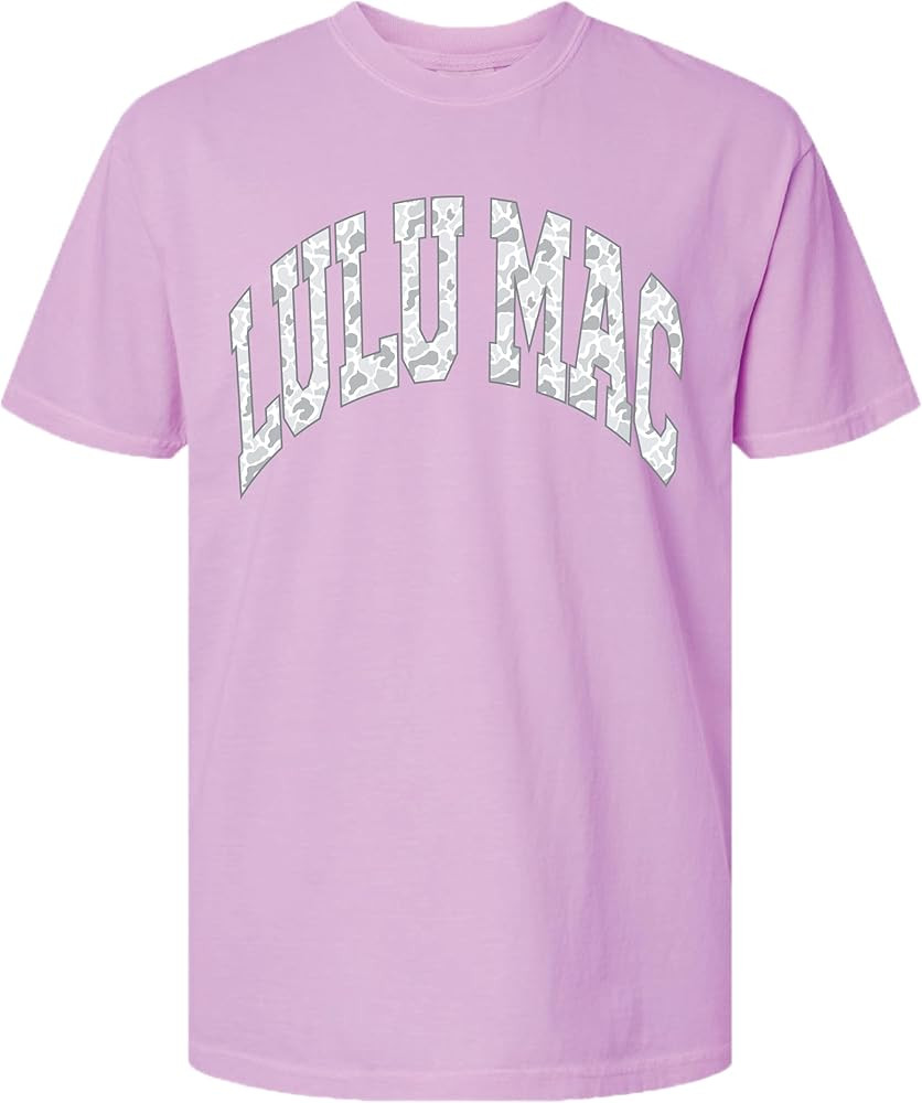 LULU MAC Camo Comfort Color T-Shirt - Adult | Amazon (US)