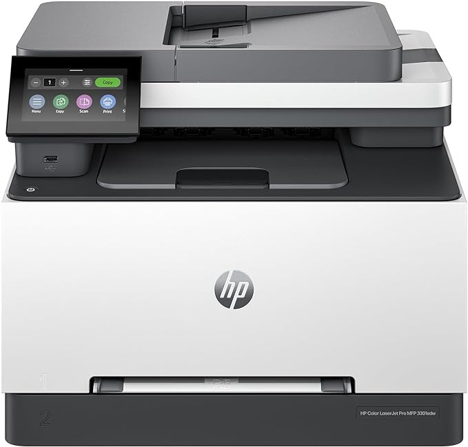 HP Color Laserjet Pro MFP 3301sdw Wireless All-in-One Color Laser Printer, Scanner, Copier, Best ... | Amazon (US)
