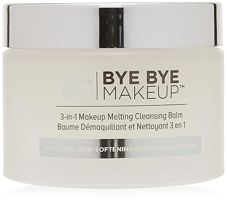IT Cosmetics Bye Bye Makeup 3-in-1 Makeup Melting Cleansing Balm, 2.82 oz (80 g) | Amazon (US)