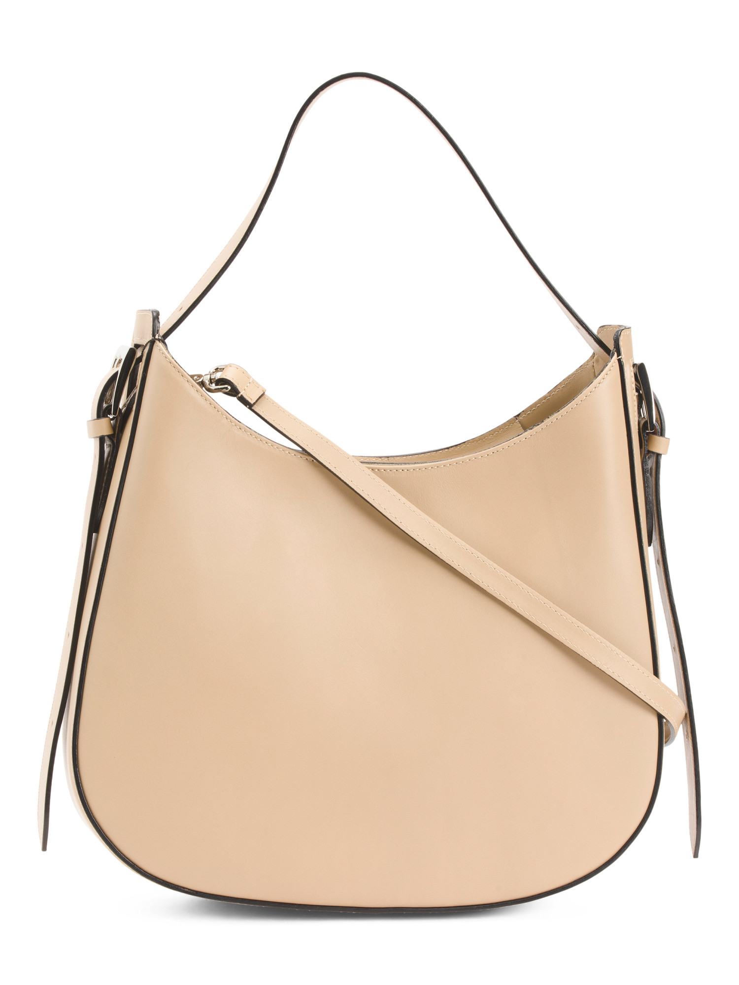 Smooth Leather Hobo | TJ Maxx
