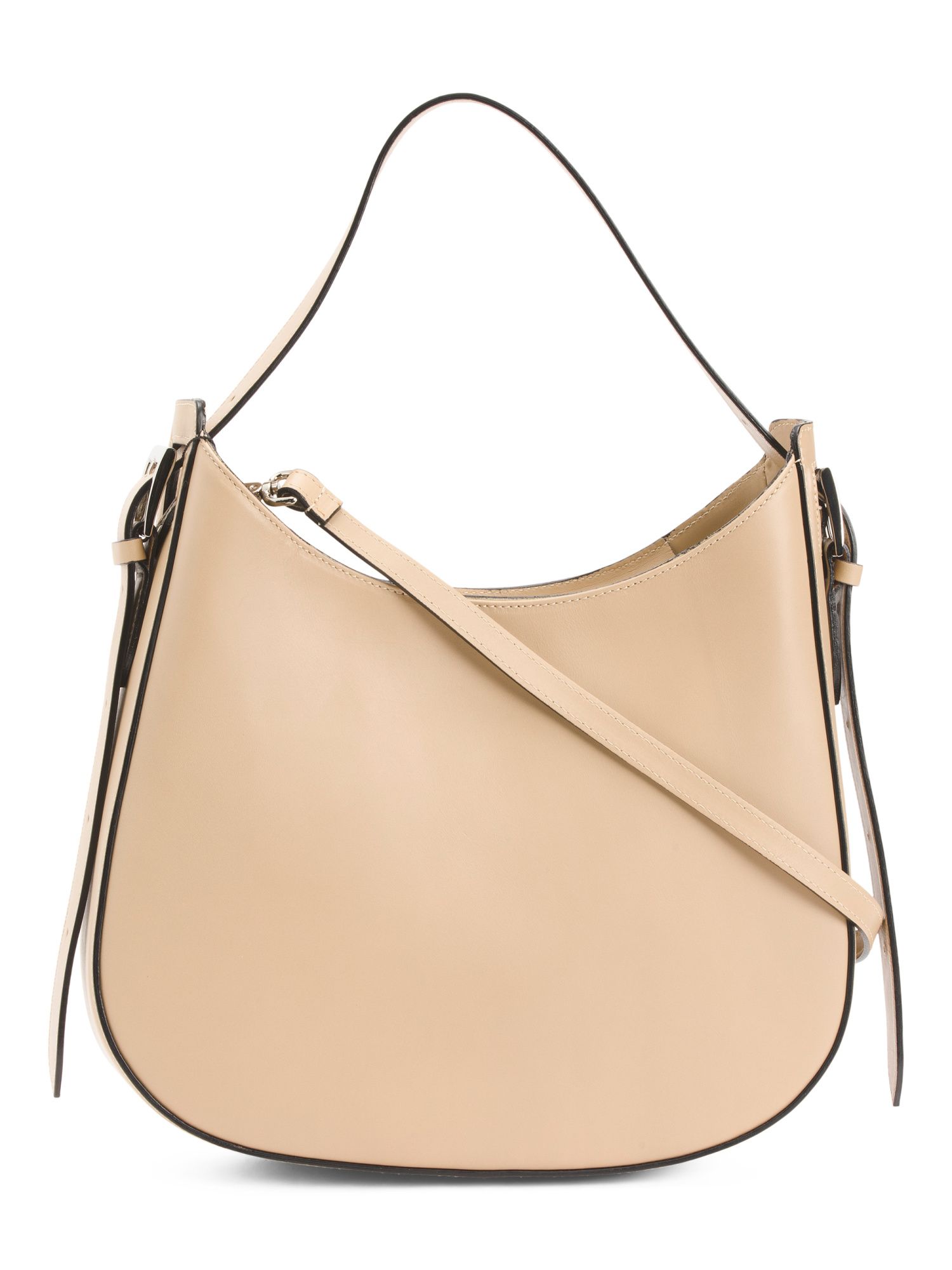 Smooth Leather Hobo | TJ Maxx