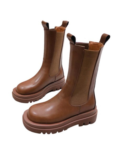 'Adele' Elastic Chunky Boots (3 Colors) | Goodnight Macaroon