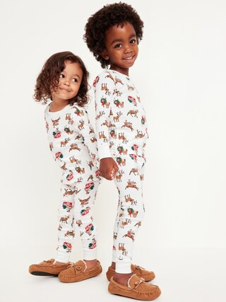 Printed Snug-Fit Pajama Set for Toddler & Baby | Old Navy (US)