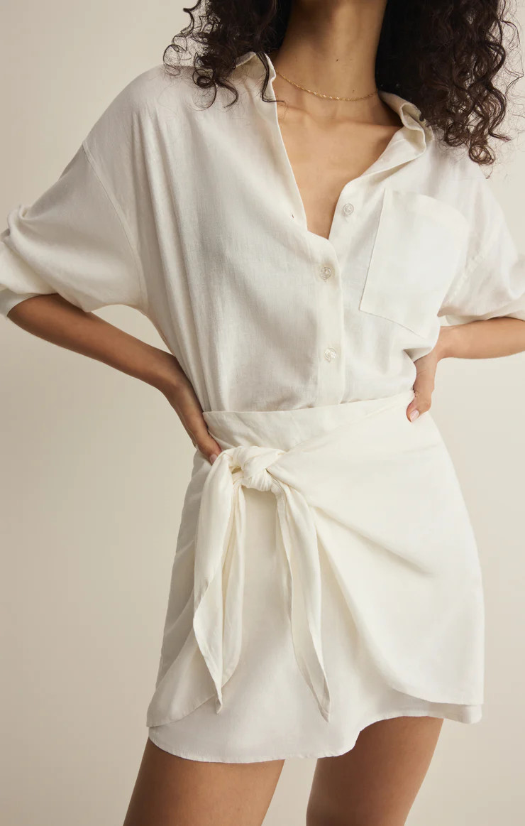 Lorna Linen Mini Skirt | Z Supply