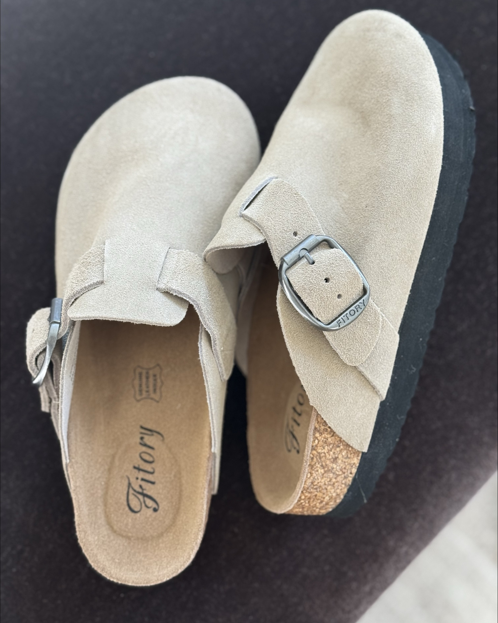 Love my new @fitory_official suede platform clogs. They’re so comfortable and easy to slip on, which is a plus in my book when I’m quickly trying to get out the door!  Use code Fitory10FY for 10% off!!!  

#fitoryshoes 

#LTKSaleAlert