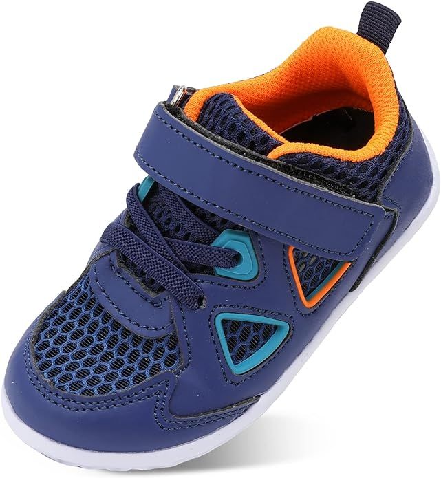 L-RUN Toddler Sneakers Boys Girls Barefoot Summer Walking Shoes Toddler Boy Tennis Shoes Mesh Lig... | Amazon (US)