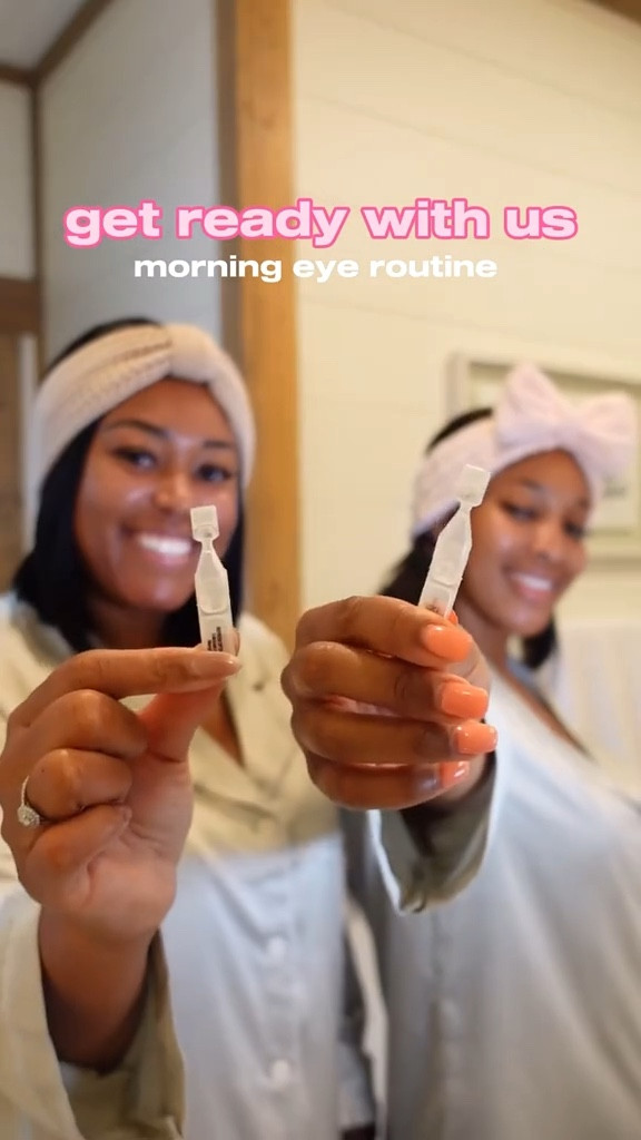 You always need a morning eye care routine. And who better to truth than 2 optometrist besties!🩷 #eyecareroutine #puffyeyes #eyecare 

#LTKStyleTip #LTKFindsUnder100 #LTKBeauty
