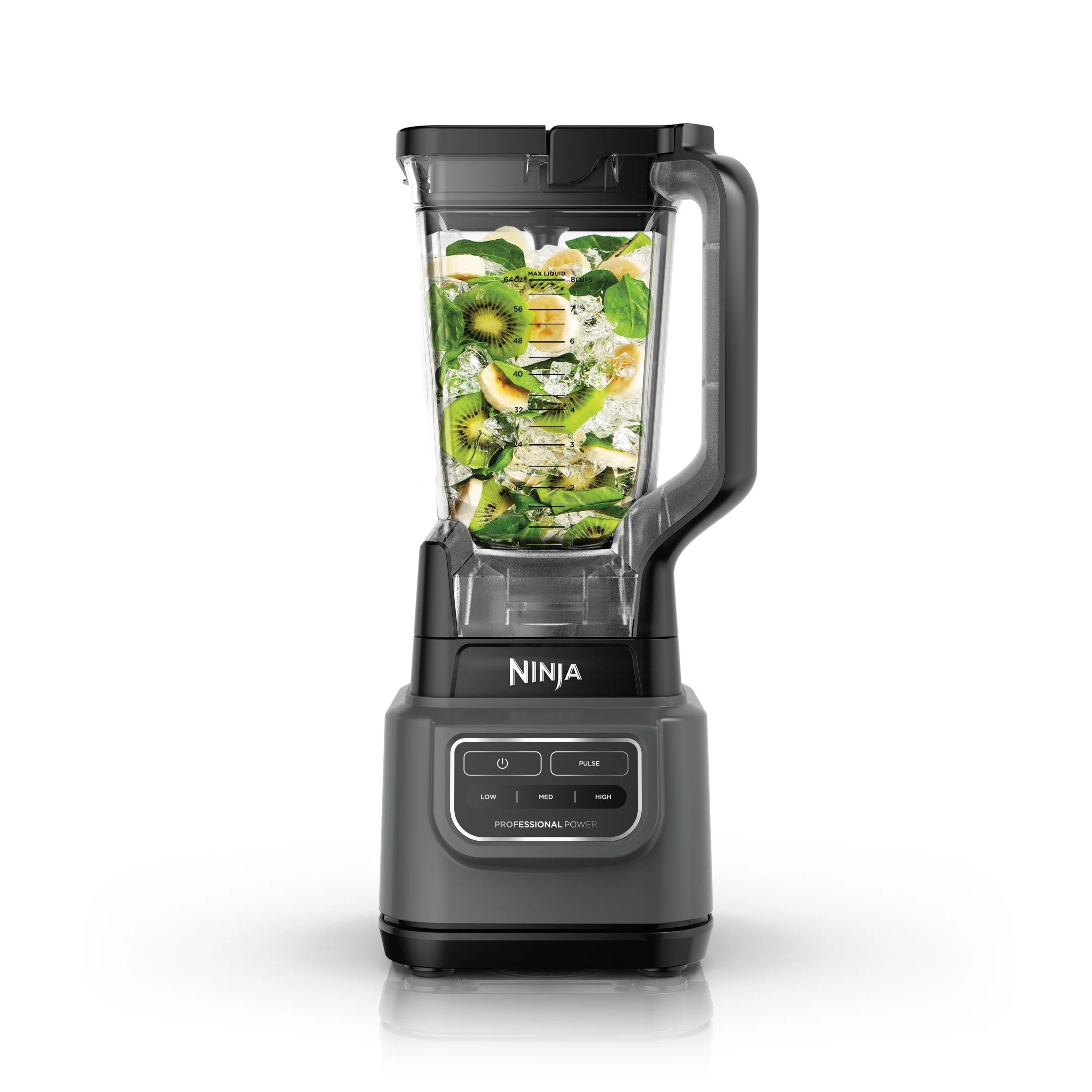 Ninja Classic 72-Oz Blender, 3 Speeds, Smoothie, BE250 Black | Walmart (US)