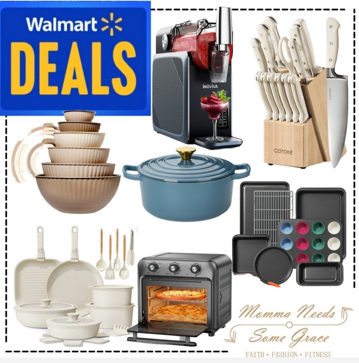 Walmart kitchen deals 

#LTKHome #LTKGiftGuide #LTKSaleAlert