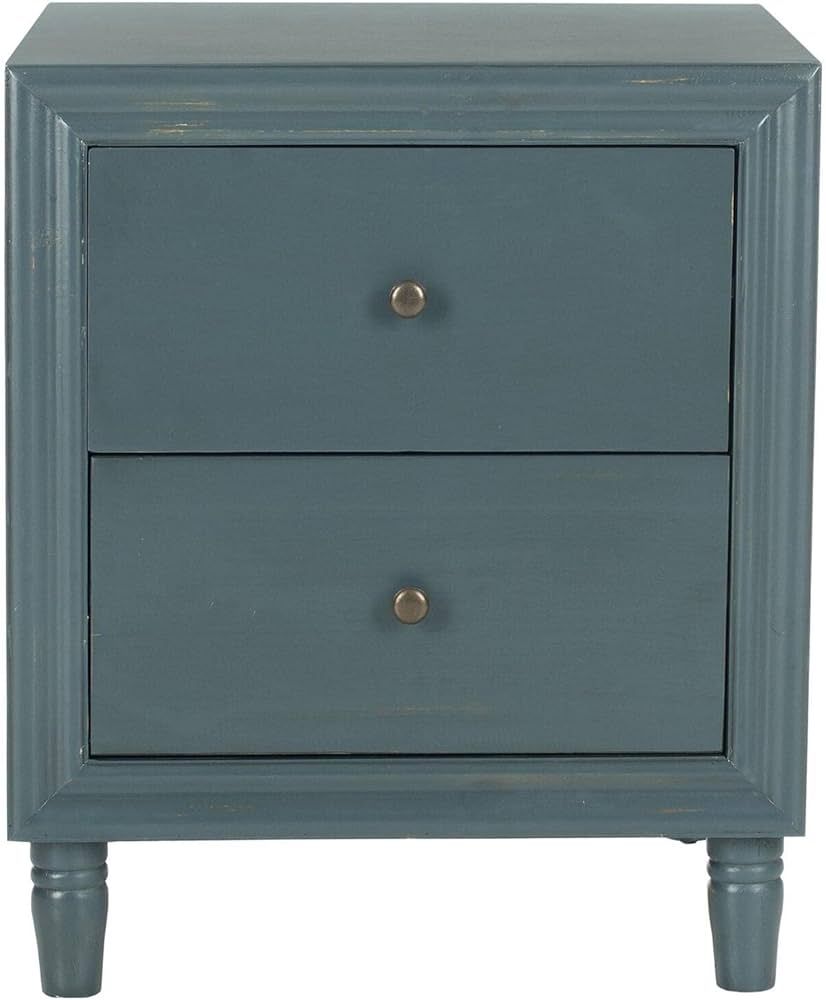 Safavieh American Homes Collection Blaise Steel Teal Accent Table | Amazon (US)