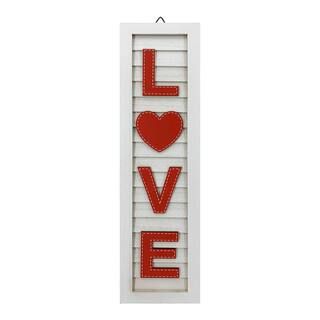 Love Window Shutter Wall Sign by Ashland® | Valentine's Day Decor | Michaels | Michaels Stores