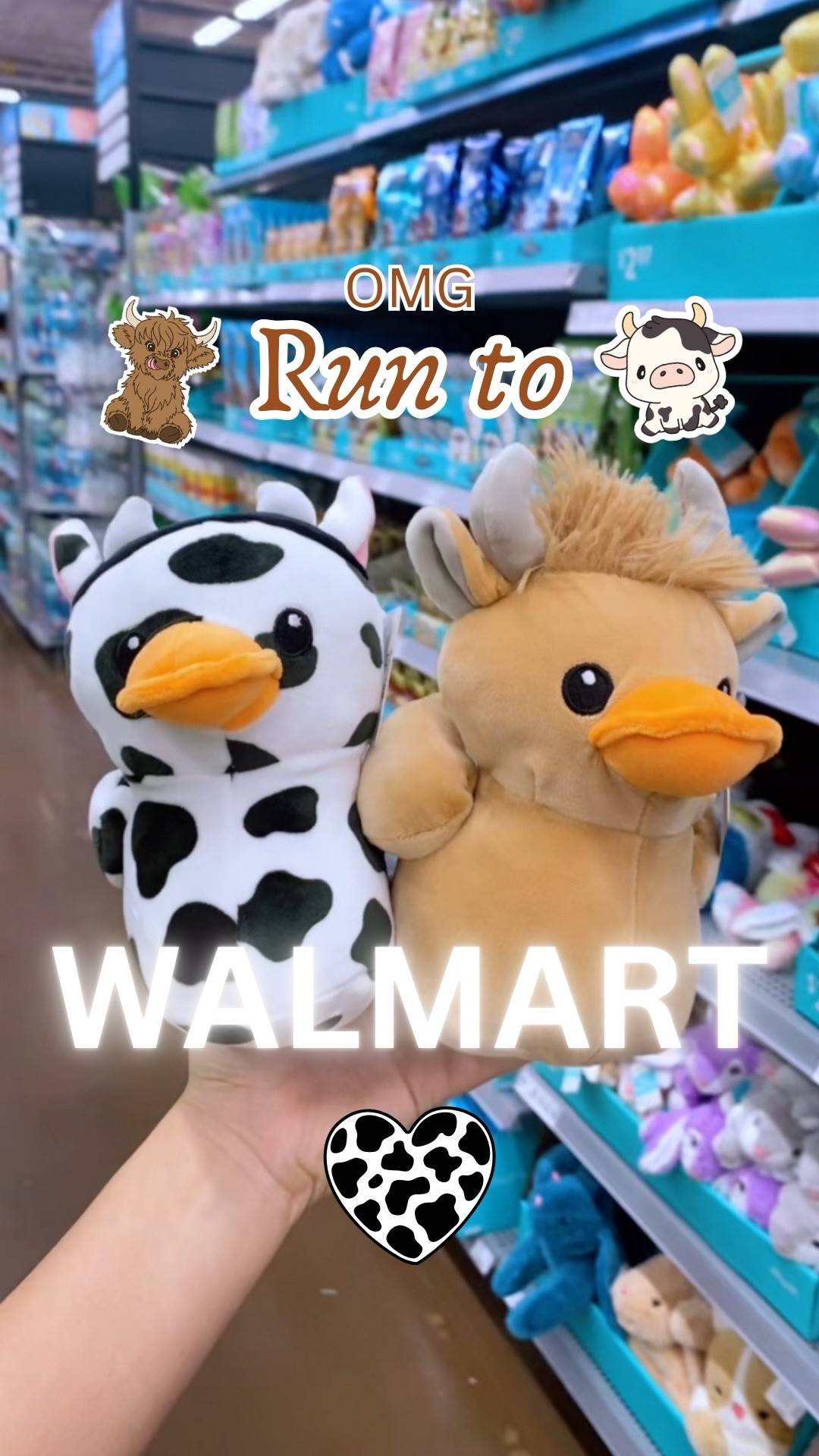 ARE YOU KIDDING??? MINI HIGHLAND COW DUCKS 😭🥺🤎 See my other Western Easter finds! 🤠🐣 #easter #walmartfinds #springshopping #cutestuff #holidaydeals #walmart #onlycowgirls #highlandcows #cutecows 

#LTKSeasonal #LTKFindsUnder50 #LTKSpringSale