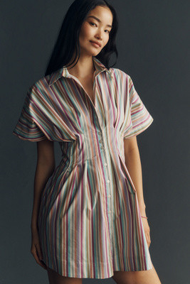 The Tobie Mini Shirt Dress by Exquise | Anthropologie (US)