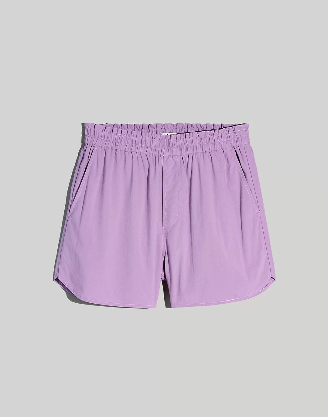 Pull-On Shorts in Signature Poplin | Madewell