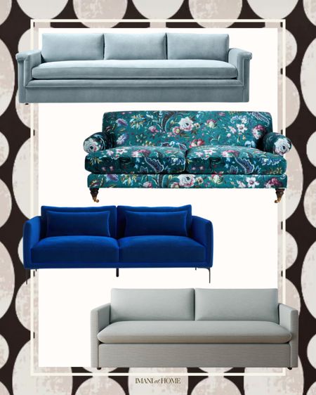 Blue sofas 

#LTKHome
